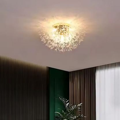 Crystal Chandelier RONDO Vivace, 6x G9, Diameter 50 cm, Shiny Gold Crystal Chandeliers Default Title Alessandro Design