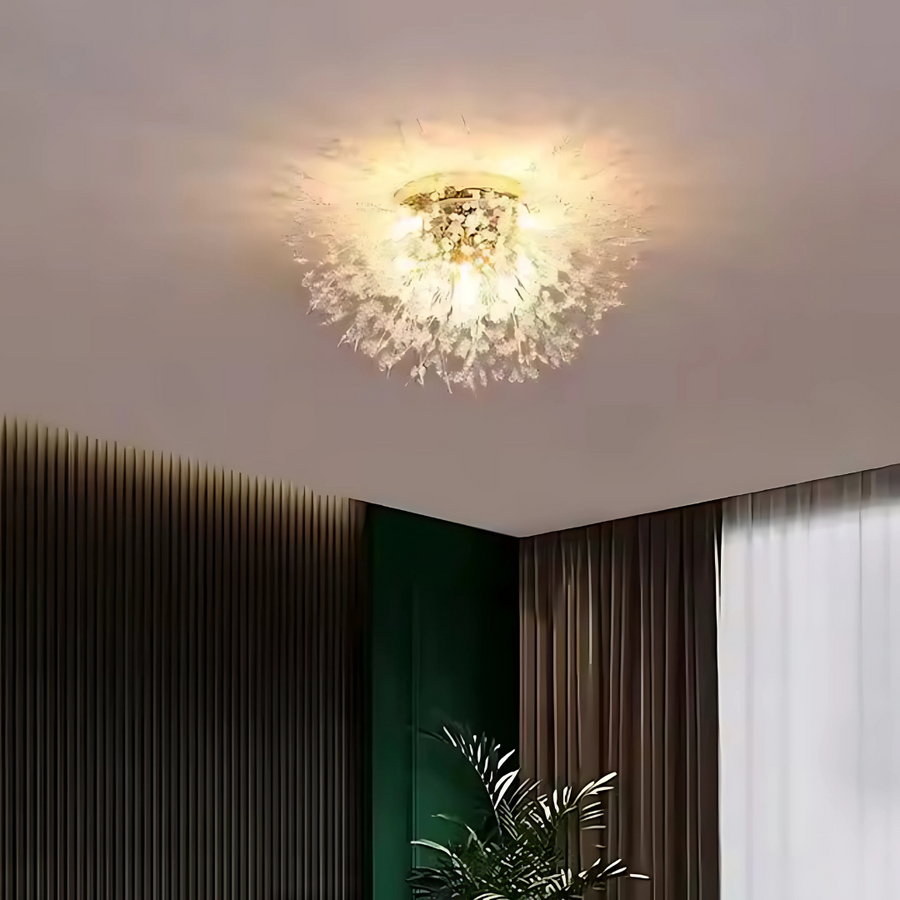 Crystal Chandelier RONDO Vivace, 6x G9, Diameter 50 cm, Shiny Gold Crystal Chandeliers Default Title Alessandro Design