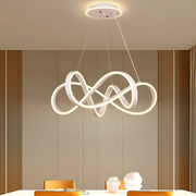 Suspended LED chandelier with remote control INFINITY HALO 69W, Cold/Warm/Neutral light, Dimmable, White, Height Adjustable LED Chandeliers with Remote Control Default Title Alessandro Design