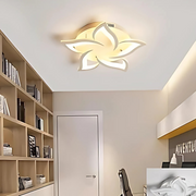 LED chandelier with remote control LOTUS 54W, 5 Petals, Cold/Warm/Neutral light, Dimmable, White LED chandelier with remote control Default Title Alessandro Design