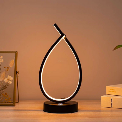 Genesis LED lamp, 10W, Cold/Warm/Neutral Light, Metal and Acrylic, Black Lamps & Lamps Default Title Alessandro Design