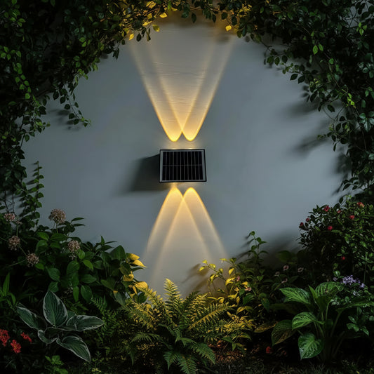 Aplica LED Exterior Solaris, 4 Surse de lumina, Lumina Calda, Negru Aplice de Exterior Default Title Alessandro Design