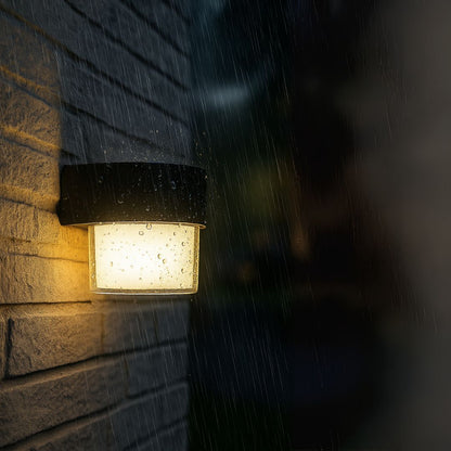 Aplica LED Exterior MIRA, 1 Sursa de lumina, Lumina Calda, Negru Aplice de Exterior Default Title Alessandro Design