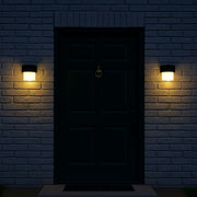 Aplica LED Exterior MIRA, 1 Sursa de lumina, Lumina Calda, Negru Aplice de Exterior Default Title Alessandro Design