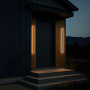 Mack Outdoor LED Wall Light, Length 90cm, 10W, IP65, Metal, Linear, Black Outdoor Wall Lights Default Title Alessandro Design