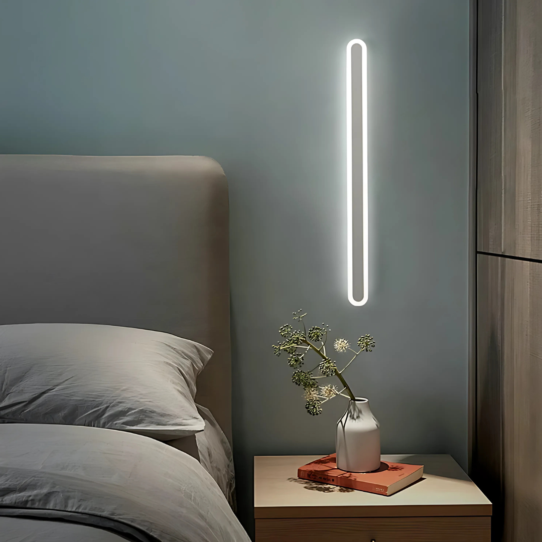 SUHA Outdoor LED Wall Light, Length 60cm, 8W, IP65, Metal, Linear, White Outdoor Wall Lights Default Title Alessandro Design