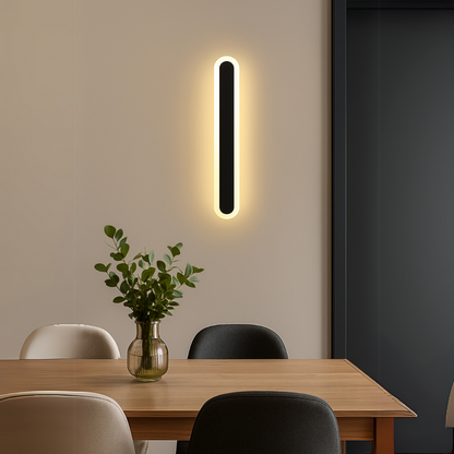 SUHA Outdoor LED Wall Light, Length 70cm, 10W, IP65, Metal, Linear, Black Outdoor Wall Lights Default Title Alessandro Design