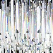 BLOIS Magno Crystal Chandelier 8x E14 D60 cm Black Gold Height Adjustable Crystal Chandeliers Default Title Alessandro Design