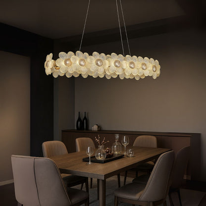 Candelabru Cristal Cadenza Allegro, 80W, Lumina Calda/Neutra/Rece, Inaltime reglabila, Auriu Candelabre Cristal Default Title Alessandro Design