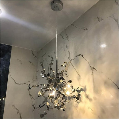 Modern Candelabra, CAPRICIO Allegro, 2xE14, Diameter 40cm, Glossy Chrome, Adjustable Height Modern Candelabra Default Title Alessandro Design