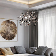 Modern Candelabra, CAPRICIO Allegro, 2xE14, Diameter 40cm, Glossy Chrome, Adjustable Height Modern Candelabra Default Title Alessandro Design