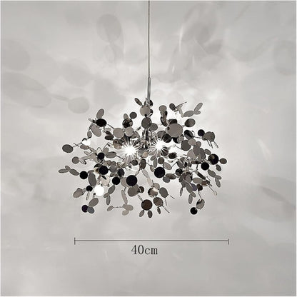 Modern Candelabra, CAPRICIO Allegro, 2xE14, Diameter 40cm, Glossy Chrome, Adjustable Height Modern Candelabra Default Title Alessandro Design