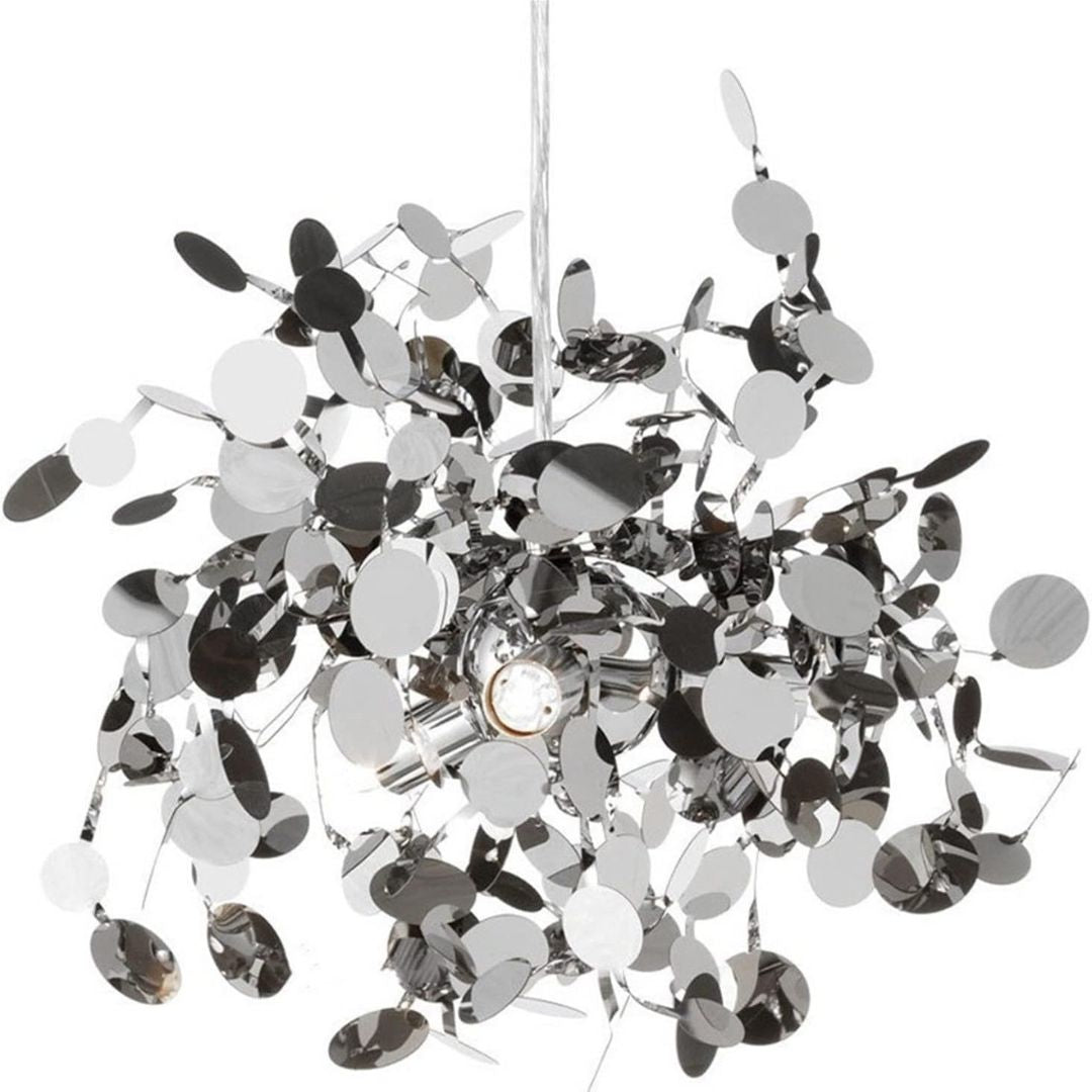 Modern Candelabra, CAPRICIO Allegro, 2xE14, Diameter 40cm, Glossy Chrome, Adjustable Height Modern Candelabra Default Title Alessandro Design