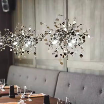 Modern Candelabra, CAPRICIO Allegro, 2xE14, Diameter 40cm, Glossy Chrome, Adjustable Height Modern Candelabra Default Title Alessandro Design