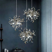 Modern Candelabra, CAPRICIO Allegro, 2xE14, Diameter 40cm, Glossy Chrome, Adjustable Height Modern Candelabra Default Title Alessandro Design