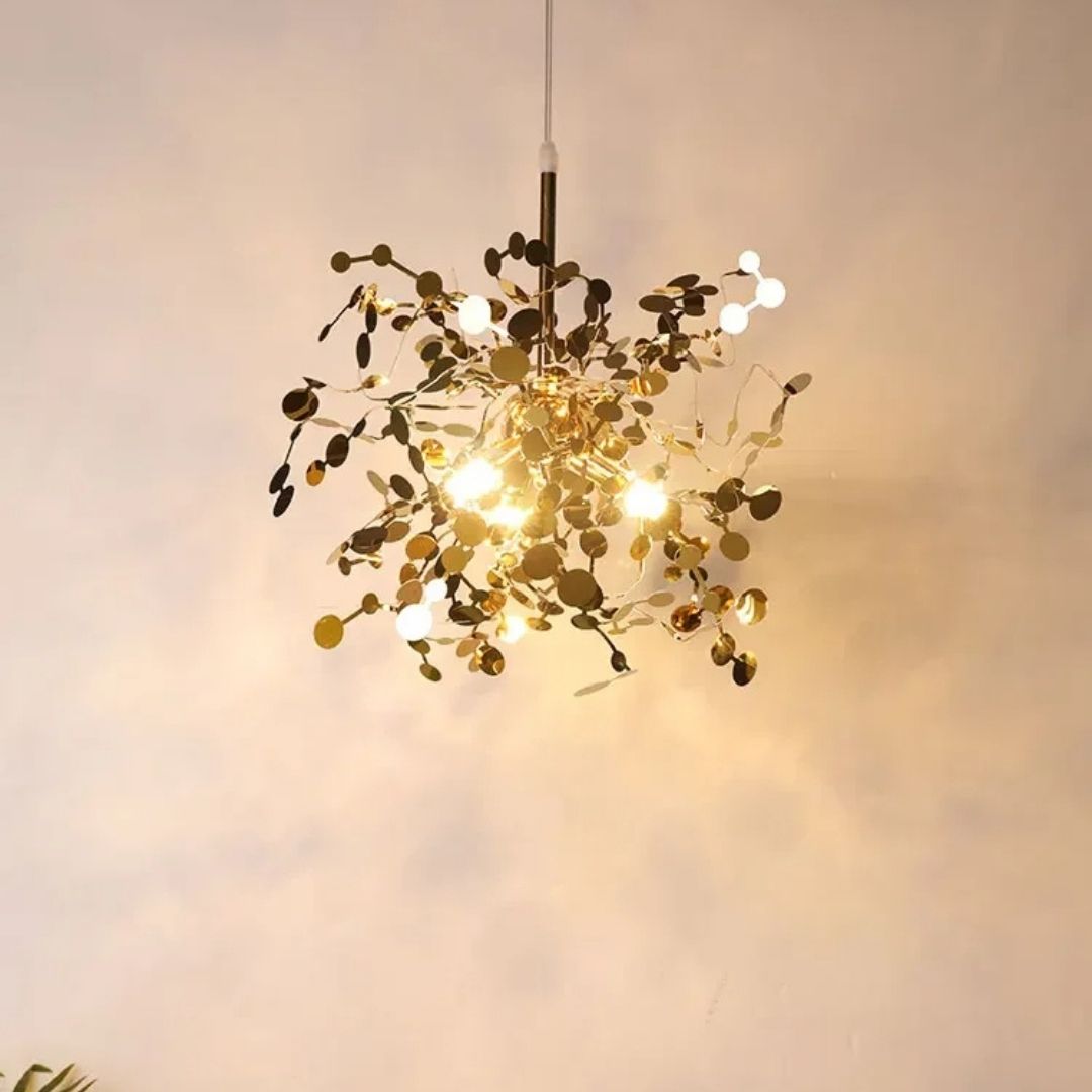 Modern Candelabra, CAPRICIO Allegro, 2xE14, Diameter 40cm, Gold, Adjustable Height Modern Candelabra Default Title Alessandro Design