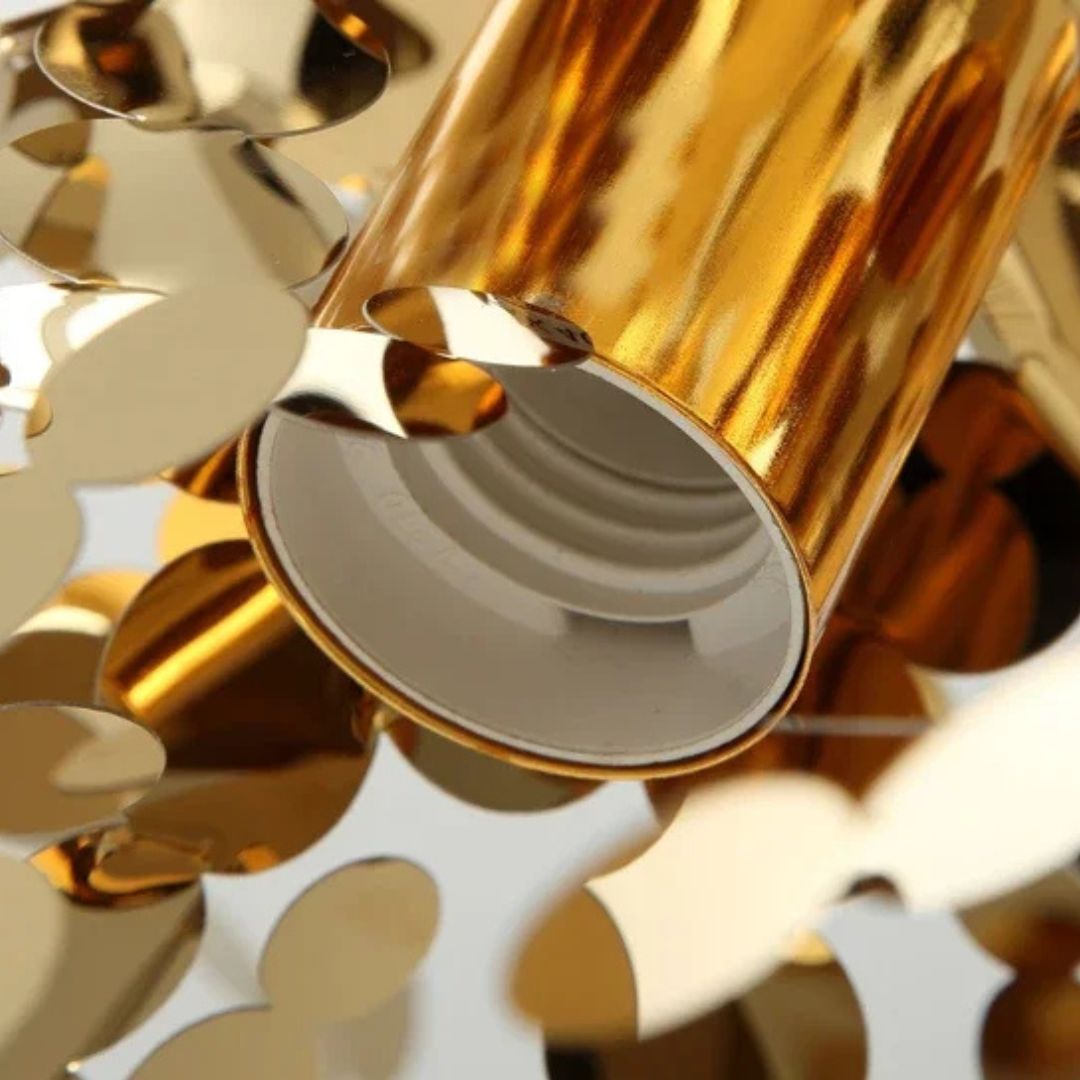 Modern Candelabra, CAPRICIO Allegro, 2xE14, Diameter 40cm, Gold, Adjustable Height Modern Candelabra Default Title Alessandro Design