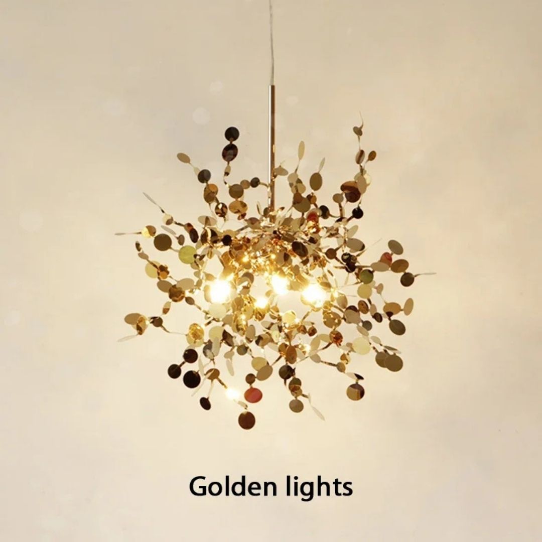 Modern Candelabra, CAPRICIO Allegro, 2xE14, Diameter 40cm, Gold, Adjustable Height Modern Candelabra Default Title Alessandro Design
