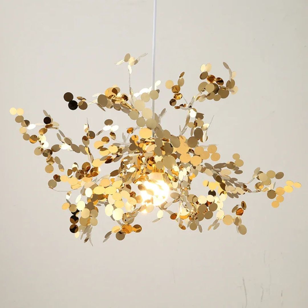 Modern Candelabra, CAPRICIO Allegro, 2xE14, Diameter 40cm, Gold, Adjustable Height Modern Candelabra Default Title Alessandro Design