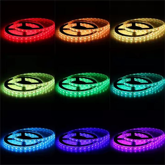 Kit Banda LED 2835 cu telecomanda, RGB, 10W/m, 5m, IP44 Default Title Alessandro Design