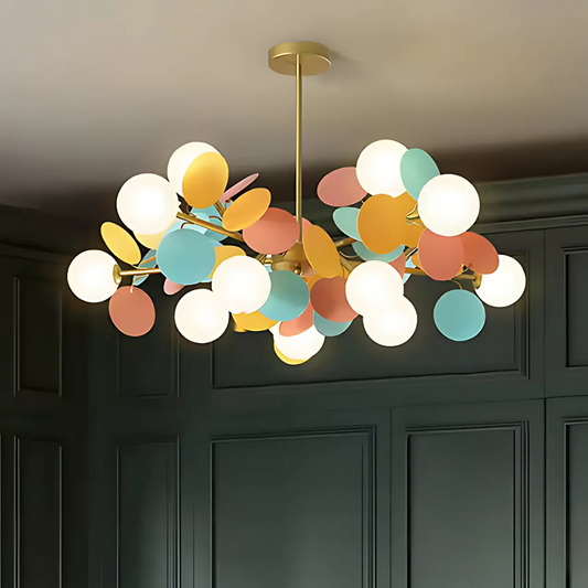 Suspended Chandelier SVEN, 15x G9, Multicolor Modern Chandeliers Default Title Alessandro Design