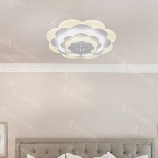 LED Chandelier NEXA 3D, 20W, Diameter 24cm, Cold/Warm/Neutral light, White LED Chandeliers Default Title Alessandro Design