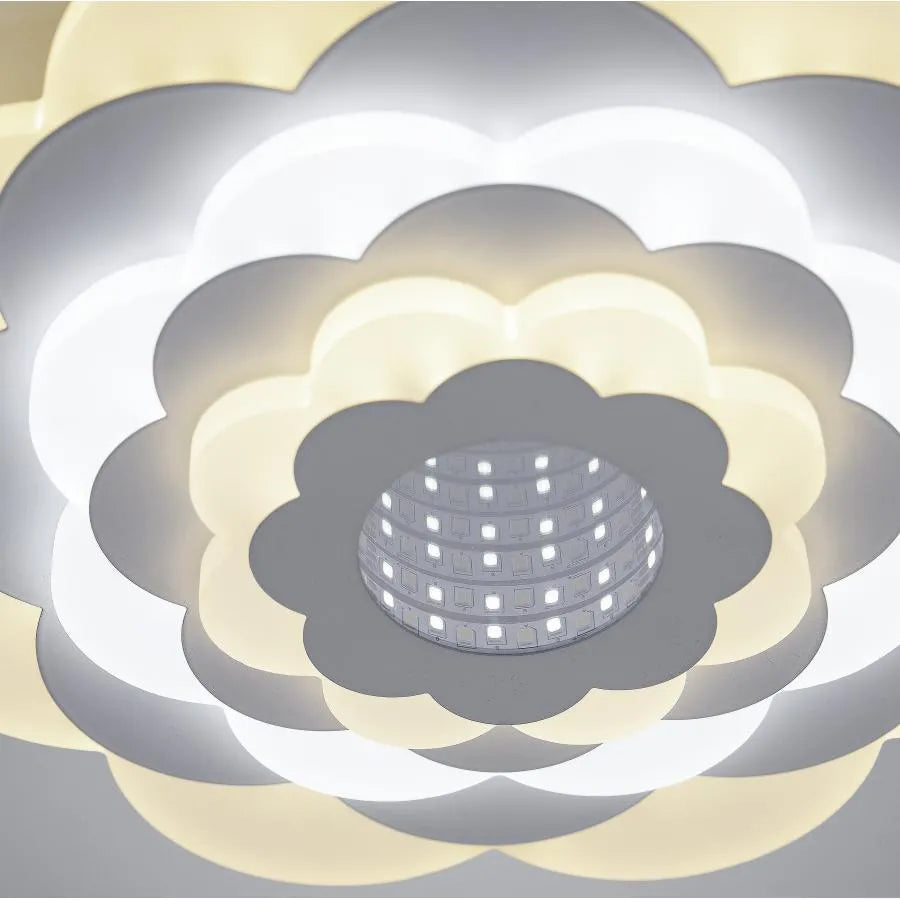 LED Chandelier NEXA 3D, 20W, Diameter 24cm, Cold/Warm/Neutral light, White LED Chandeliers Default Title Alessandro Design