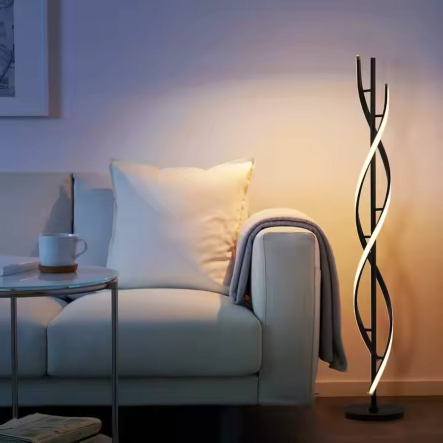 Upsilon LED lamp, 27W, 3000K/ 4000K/ 6000K, Metal and Acrylic, Black Veioze & Default Title Alessandro Design
