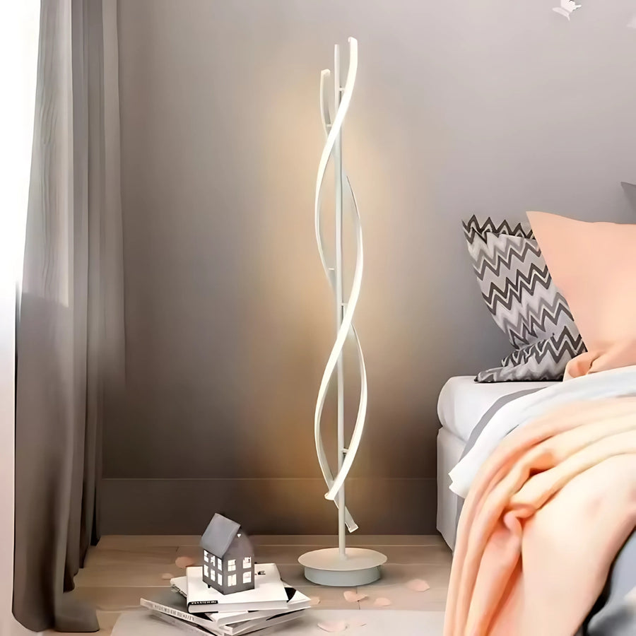 Upsilon LED lamp, 48W, Cold/Warm/Neutral light, Metal and Acrylic, White Veioze & Default Title Alessandro Design lamp