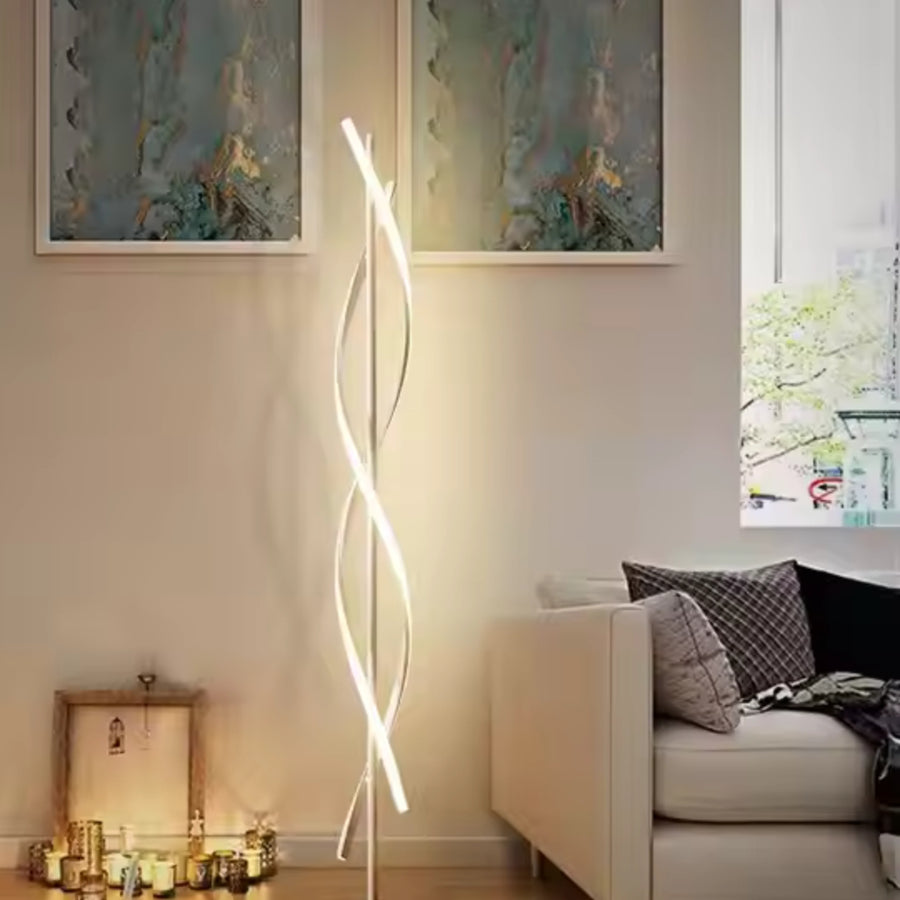 Upsilon LED lamp, 48W, Cold/Warm/Neutral light, Metal and Acrylic, White Veioze & Default Title Alessandro Design lamp