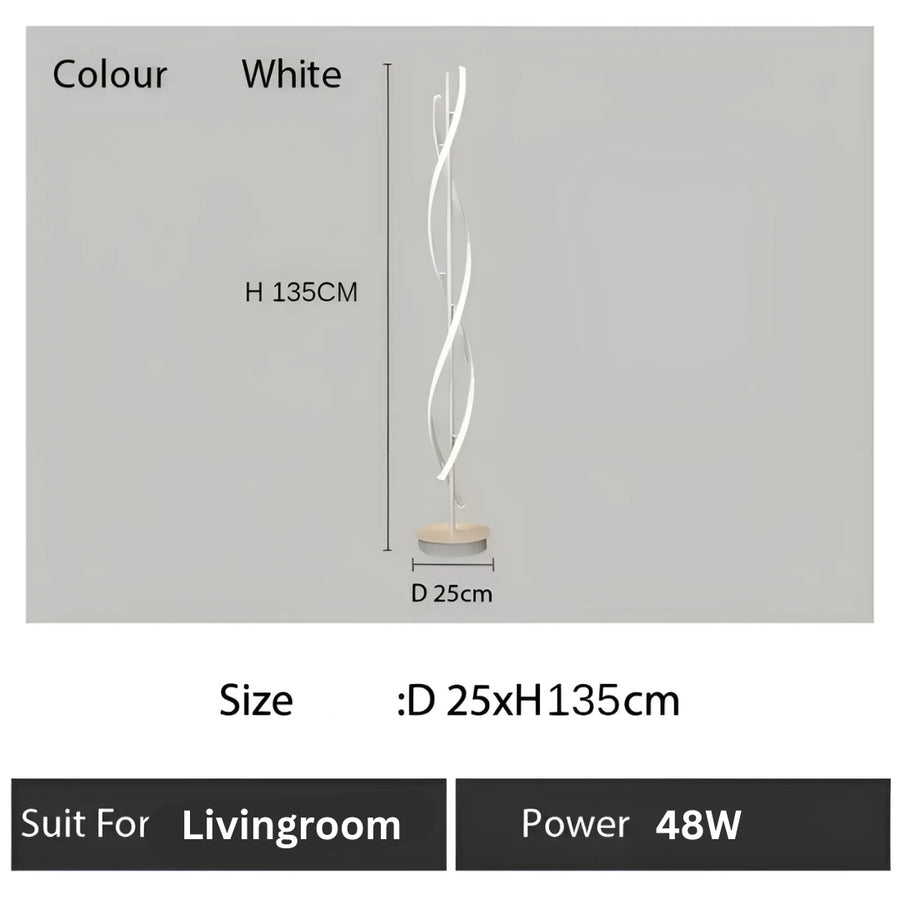 Upsilon LED lamp, 48W, Cold/Warm/Neutral light, Metal and Acrylic, White Veioze & Default Title Alessandro Design lamp