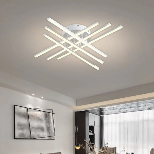 Lustra LED cu Telecomanda, GIO, 81W, Lumina Rece/Clada/Neutra, Alb Lustre LED cu Telecomanda Default Title Alessandro Design