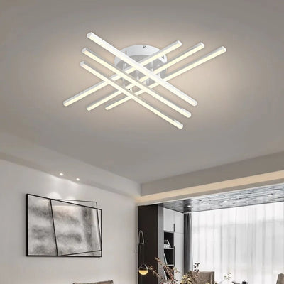 GIO LED Chandelier, 81W, Cold/Warm/Neutral Light, White