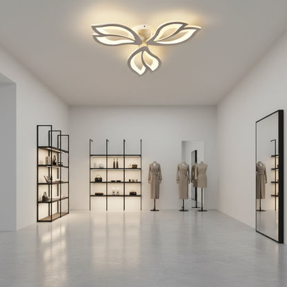 LED chandelier with remote control LILY 40W, 3 Elements, Cold/Warm/Neutral light, Dimmable, White LED chandelier with remote control Default Title Alessandro Design
