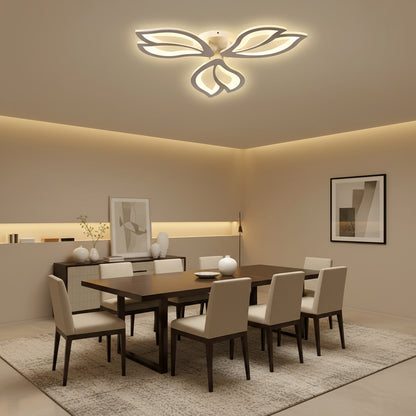 LED chandelier with remote control LILY 40W, 3 Elements, Cold/Warm/Neutral light, Dimmable, White LED chandelier with remote control Default Title Alessandro Design