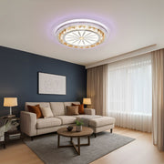 LED chandelier with remote control DAVIDE RGB 62W, Blue/Cold/Warm light, Dimmable, White LED chandelier with remote control Default Title Alessandro Design