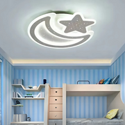Nova LED Chandelier with Remote Control, 89W, Dimmable, Moon and Star Shape, White LED Chandelier with Remote Control Default Title Alessandro Design