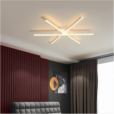 LED chandelier with ZOE remote control, 40W, Cold/Warm/Neutral light, Dimmable, White