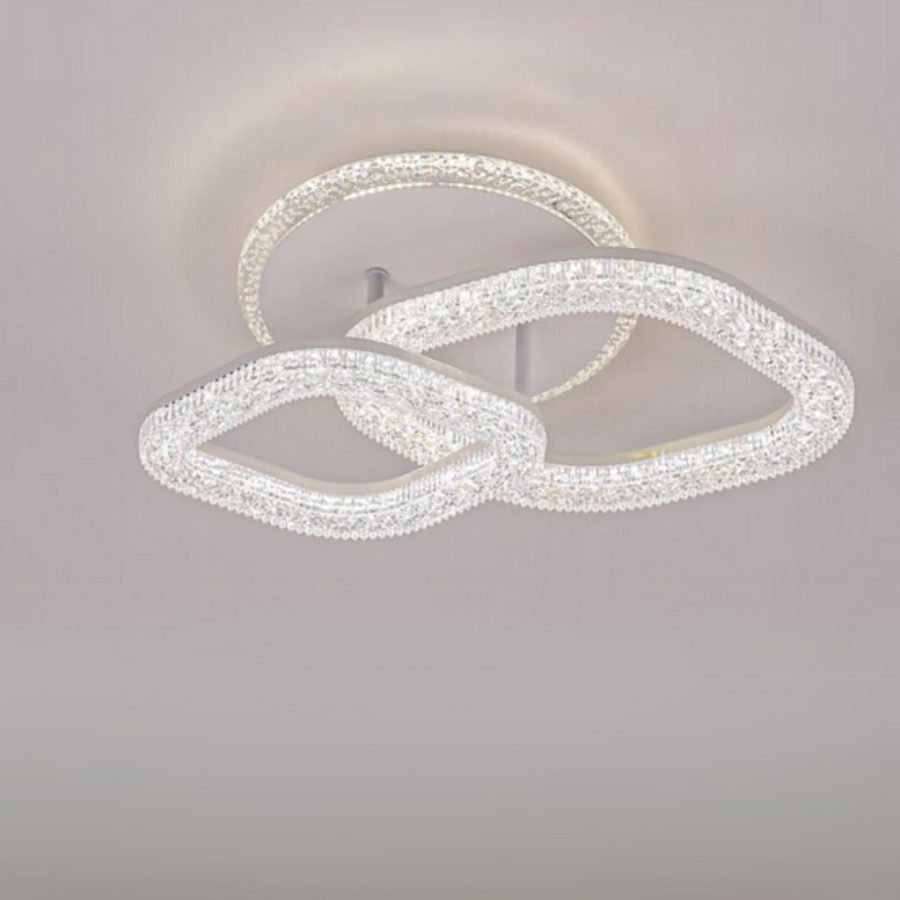 Asgard LED Chandelier 29W with Remote Control, Dimmable Light, White LED Chandeliers with Remote Control Default Title Alessandro Design