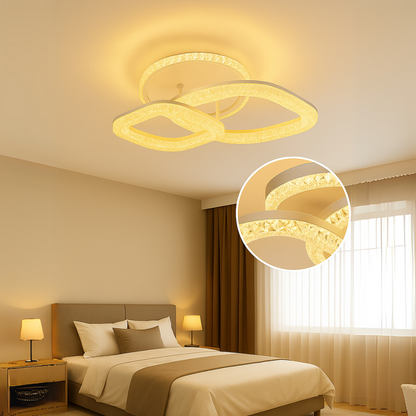 Asgard LED Chandelier 29W with Remote Control, Dimmable Light, White LED Chandeliers with Remote Control Default Title Alessandro Design