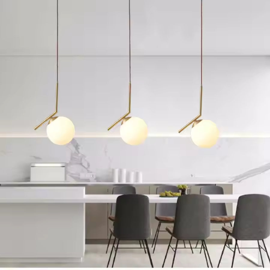 LOFT Haven Chandelier, 1x E27, Golden White, Metal, Adjustable Height, Modern Modern Chandeliers Default Title Alessandro Design