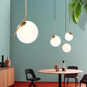 LOFT Haven Chandelier, 1x E27, Golden White, Metal, Adjustable Height, Modern Modern Chandeliers Default Title Alessandro Design