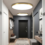 LED ceiling light SOLIS 27cm 20W Cold Light Gold LED ceiling lights Default Title Alessandro Design