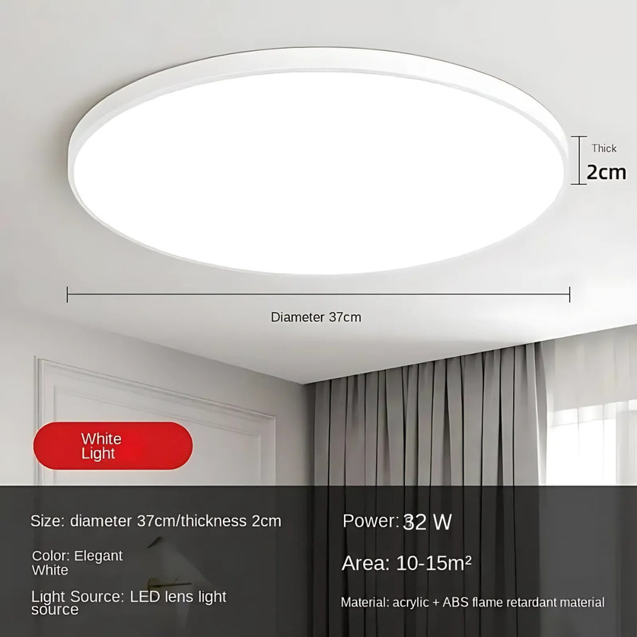 SOLIS LED ceiling light 37cm 33W Cold Light White LED ceiling lights Default Title Alessandro Design