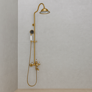 Shower Column, Sanitary Brass, Gold, WZY/310/B Faucets & Shower Columns Default Title Alessandro Design