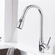 Kitchen Faucet with Extractable Shower, Tap with Touch for On/Off, SUS304 Stainless Steel, Chrome, CF/TOUCH/1 Kitchen Faucets Default Title Alessandro Design