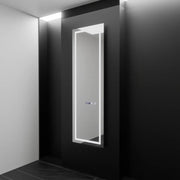 Rectangular LED Mirror, 45x140cm, Giulia Marcello Radar Sensor, De-fogging System, Clock & Thermometer, Dimabila, Dressing Couture Dressing Mirrors Default Title Alessandro Design