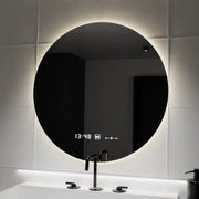 LED Round Mirror, 70cm, Serenite MotionGlow Marcello, De-fogging System, Clock & Thermometer, Dimable Mirrors Marcello Default Title Alessandro Design