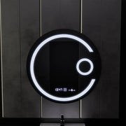 LED Round Mirror, 60cm, Visio MotionGlow Marcello, De-fogging System, Clock & Thermometer, Cosmetic Magnifier, Dimmable Mirrors Marcello Default Title Alessandro Design