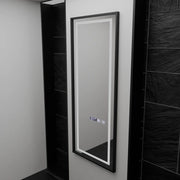 Rectangle LED Mirror, 60x150cm, Bianca Marcello Radar Sensor, De-fogging System, Clock & Thermometer, Dimabila, Dressing Couture Dressing Mirrors Default Title Alessandro Design